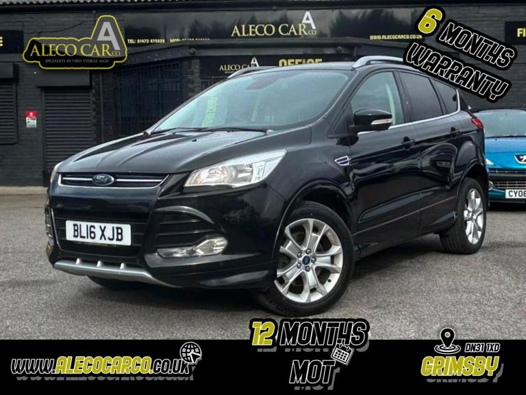 FORD KUGA 2.0 TDCi Titanium Sport Black Manual Diesel 2016