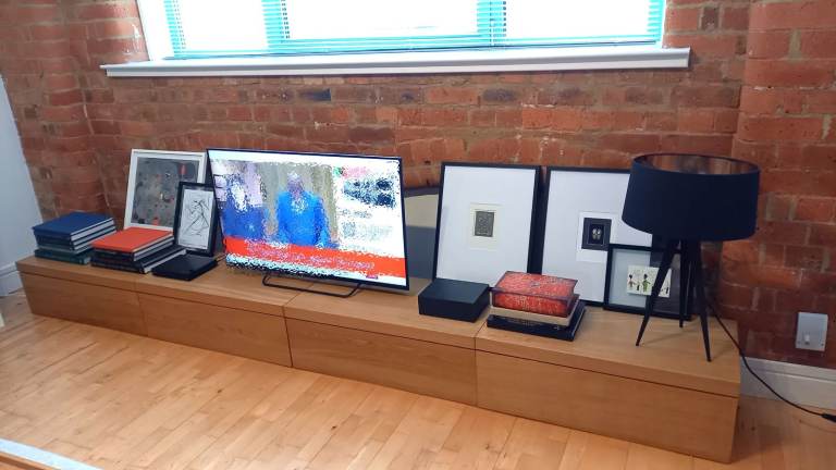 Ikea Malm - Ottoman, trunk, blanket box, coffee table, storage box, TV bench, oak