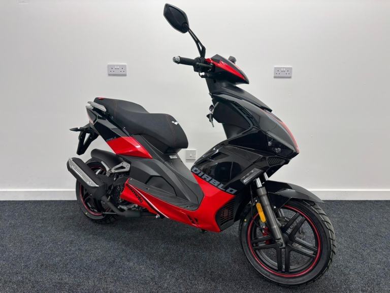 LEXMOTO DIABLO 125 E55 ** FREE DELIVERY - BRAND NEW - 2 YEAR WARRANTY *