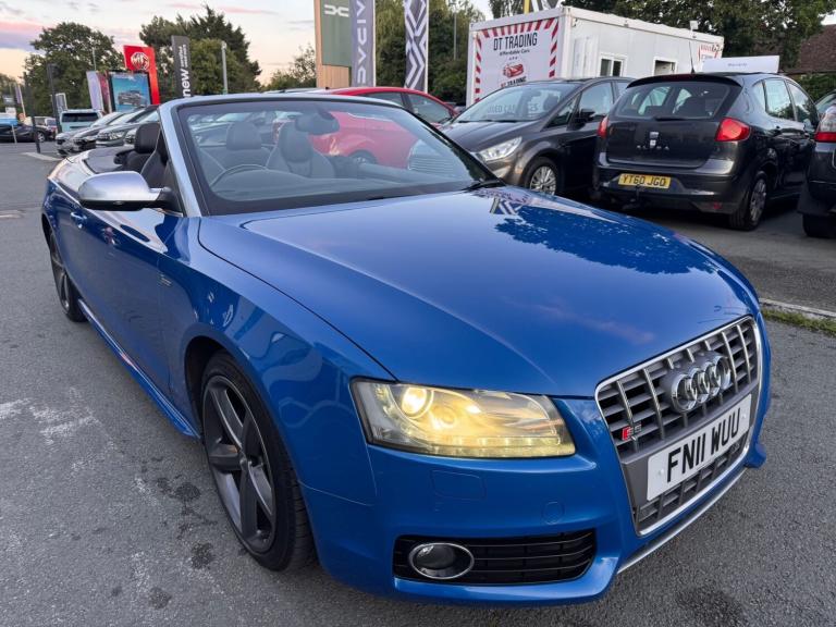 2011 Audi A5 S5 Quattro 2dr S Tronic CONVERTIBLE Petrol Automatic