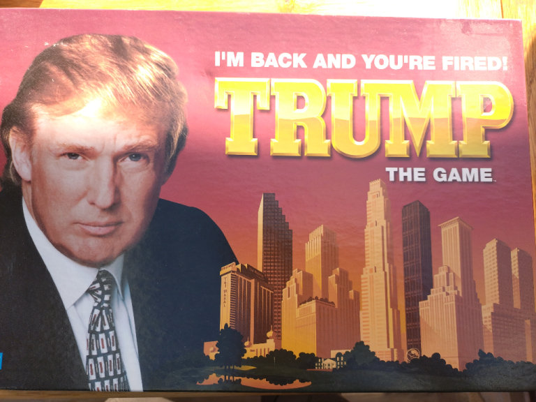image for Trump the game.  Board game