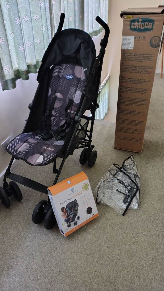 Chicco Stroller Pram with Pushchair Shade – Good Condition