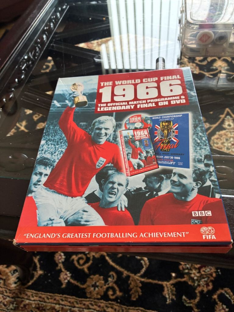 1966 World Cup programme and dvd