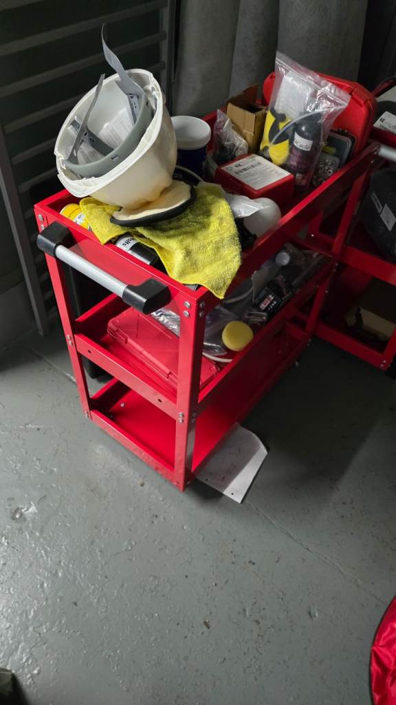 Tool trolley not used much