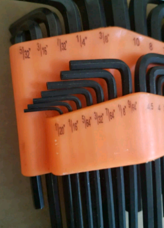 Allen Keys Hex Keys ### COLLECTION ONLY ###