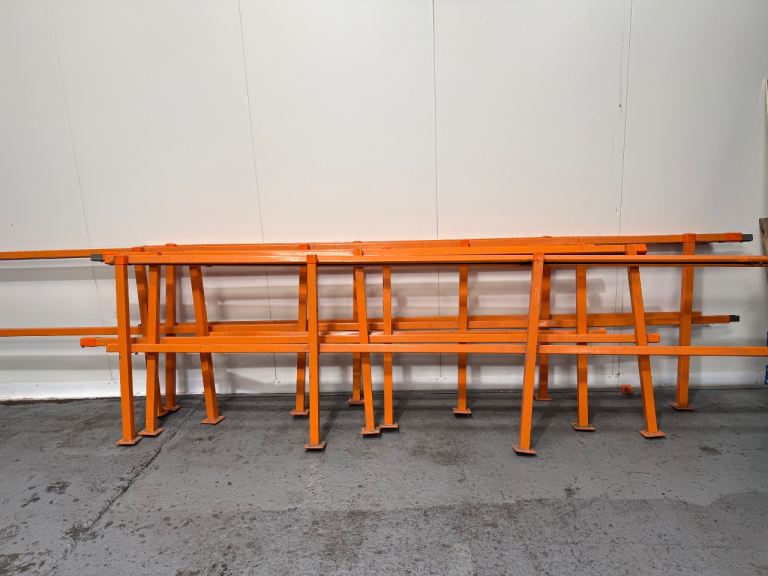 18m of Used Industrial Mezzanine Pedestrian Handrail Used