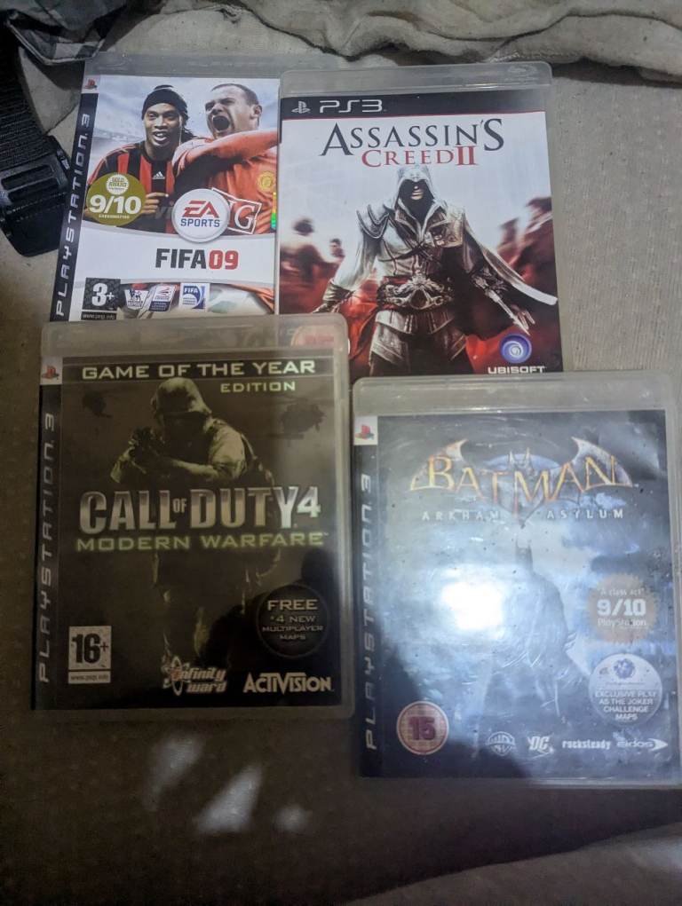 PS3 games X 4