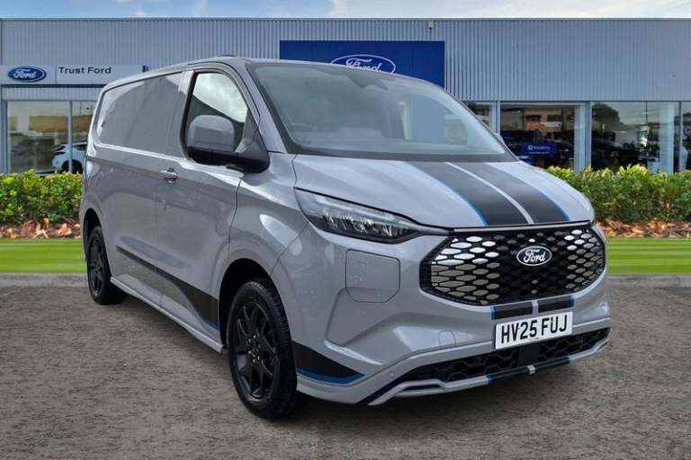 2025 Ford E-Transit 320 Sport AUTO L1 SWB RWD 160kW 65kWh Low Roof Automatic Panel Van Electric A...