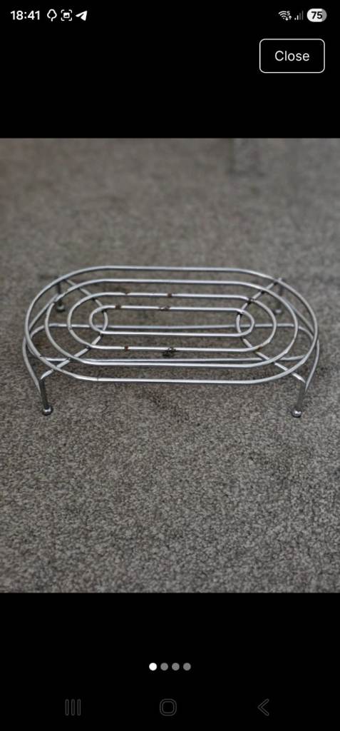 Metal holder