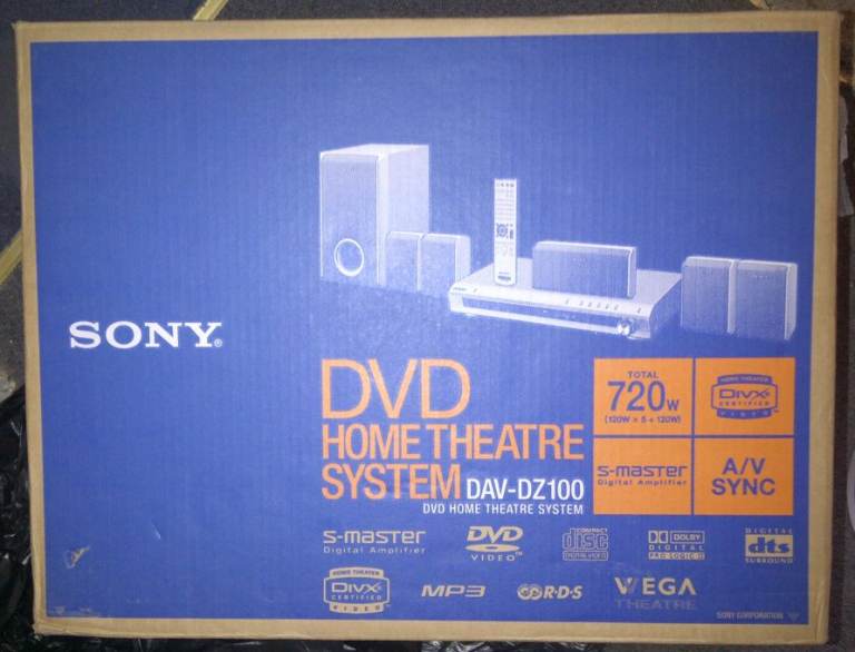 Sony DVD Home Theatre System DAV-DZ100