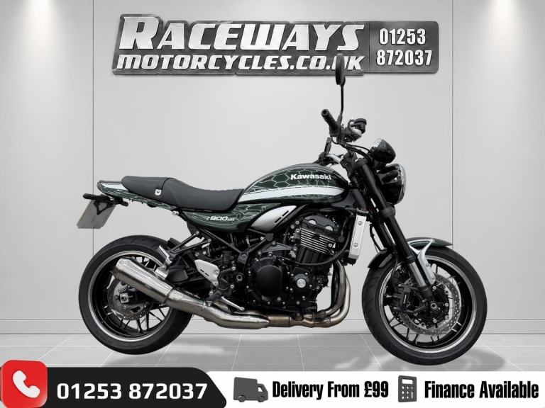 KAWASAKI Z900 RS GREEN, 2022 22REG, JUST 2997 MILES, ALL ORIGINAL BOOKS AND KEYS