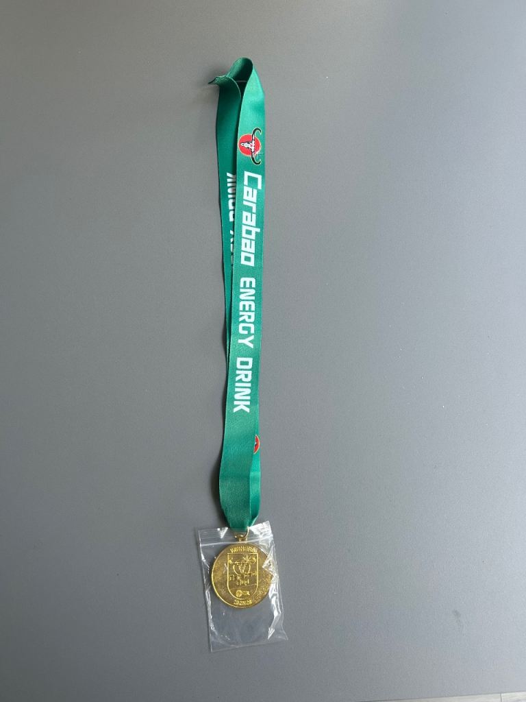 Carabao cup medal 25/26