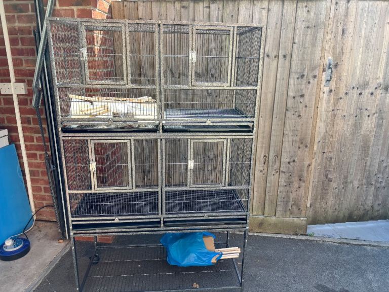 BRAND NEW LARGE BIRD CAGE- 2 Separate or 4 