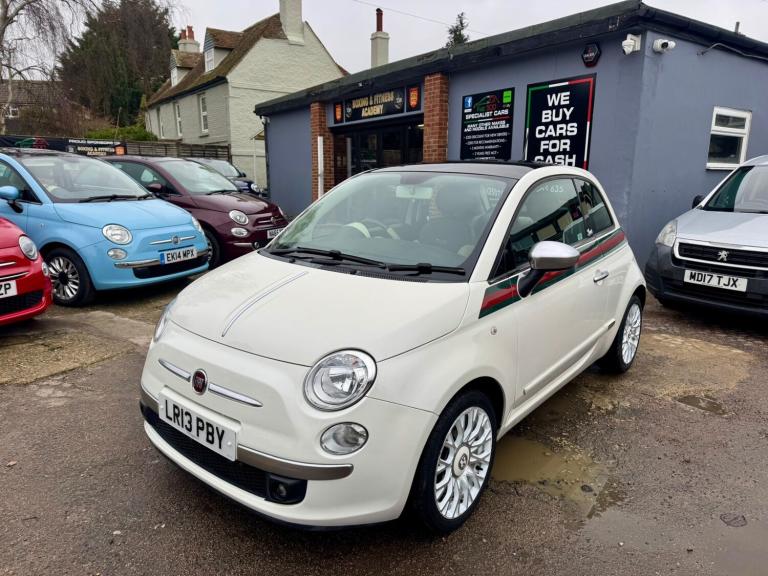 2013 Fiat 500 1.2 byGucci 3dr Dualogic HATCHBACK Petrol Automatic