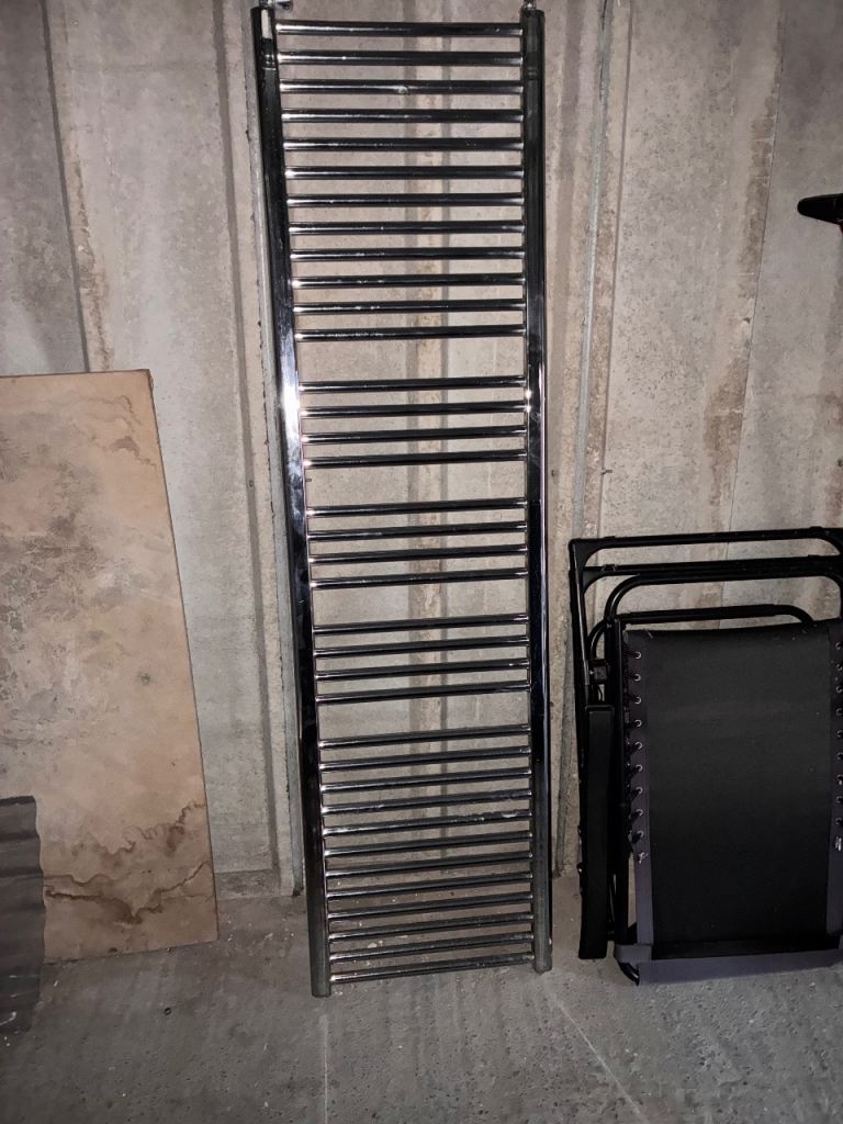 Chrome Towel Radiator - Good Condition