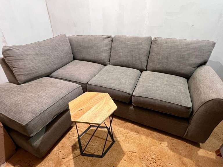 Premium Next Grey Corner Sofa - Very Comfortable, Excellent Condition - Delivery Available