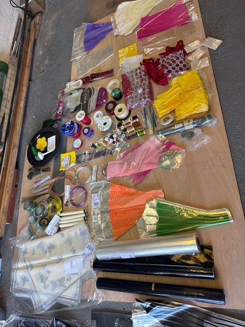 Large Job Lot of Flower Arranging & Floristry Supplies