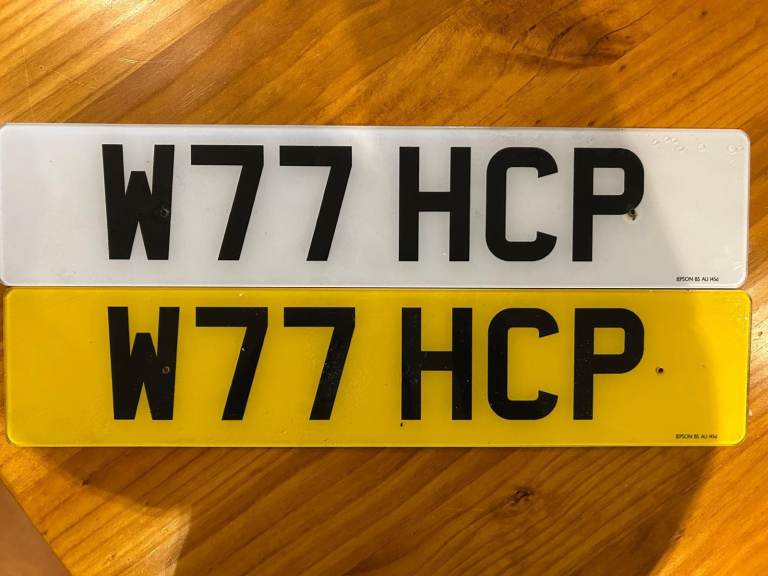 Personalised Number Plate