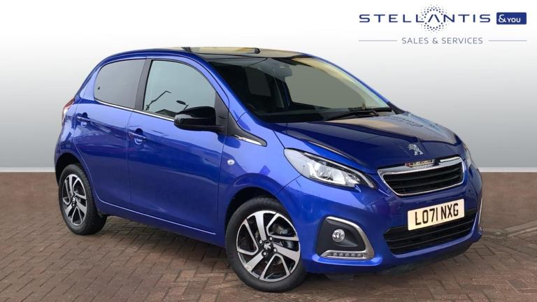 2021 Peugeot 108 1.0 Allure Hatchback 5dr Petrol Manual Euro 6 (s/s) (72 ps) Hatchback Petrol Manual