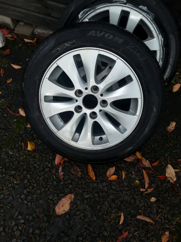 205/55 R 16 avon tyres for sale on Z3 alloys