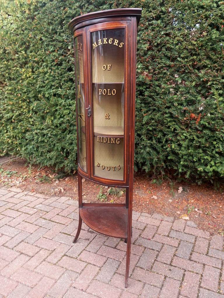 Edwardian Mahogany Corner Cabinet