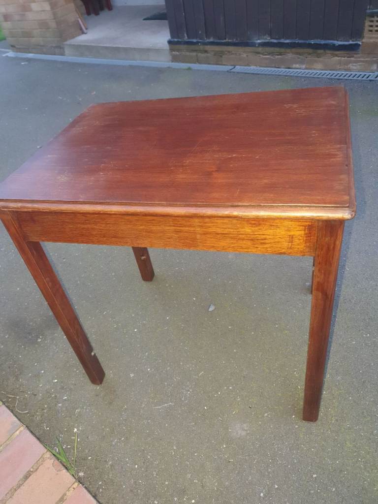2ft x 1.5ft x 2ft Tall , Nice Vintage Wooden Side Table , Decent Condition, Very Useful, Attractive.