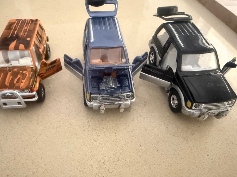 3 Model 4 x4 Jeeps