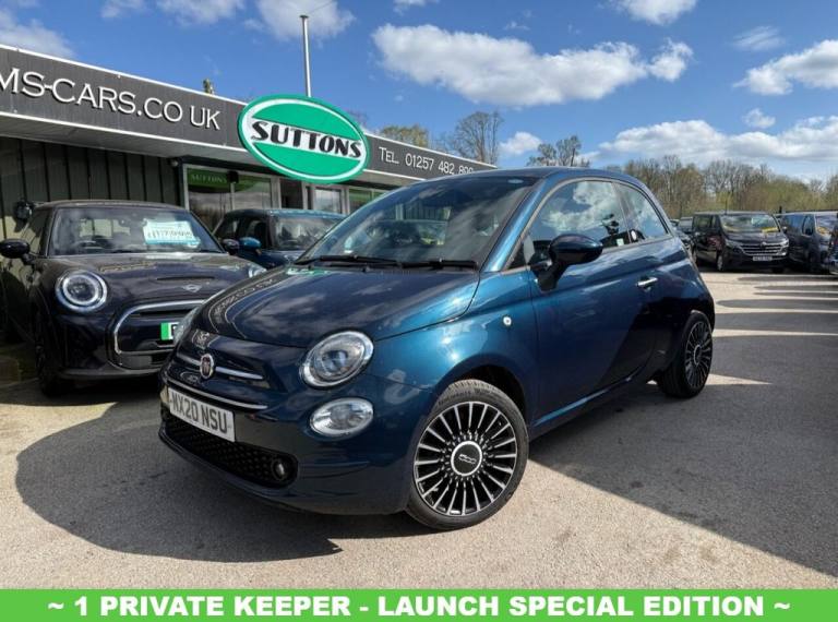 2020 Fiat 500 1.0 MHEV Launch Edition Hatchback 3dr Petrol Manual Euro 6 (s/s) (70 bhp) Hatchback...