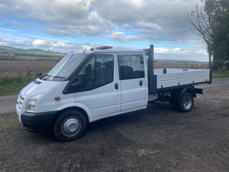 Transit crew cab tipper 2014 63 full year mot