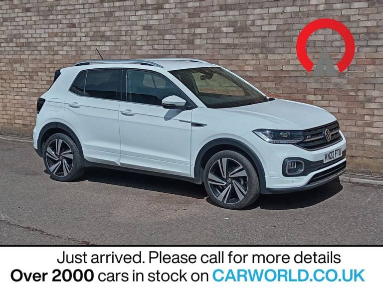 2022 Volkswagen T-Cross 1.0 TSI R-Line SUV 5dr Petrol DSG Euro 6 (s/s) (110 ps) HATCHBACK Petrol ...