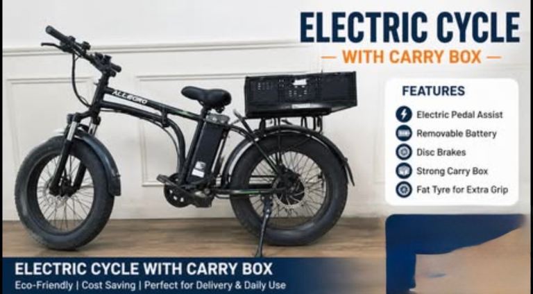 Electric Bike Allegro – Fat Tyre | Removable Battery | Excellent Condition – £700