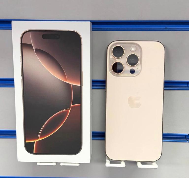 Apple iPhone 16 pro 256GB with box warranty and accessories 