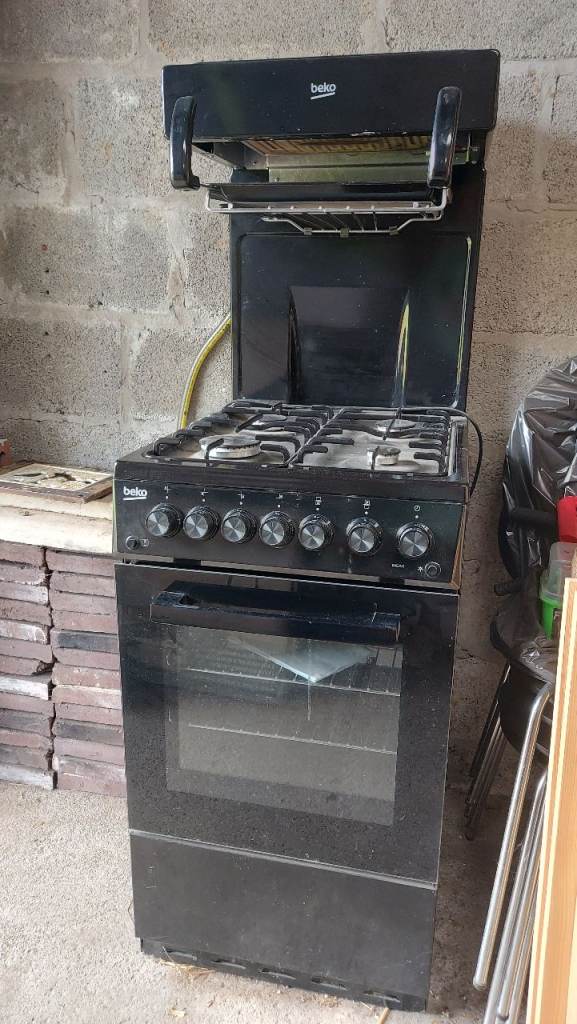 Beko gas cooker grill oven free-standing 