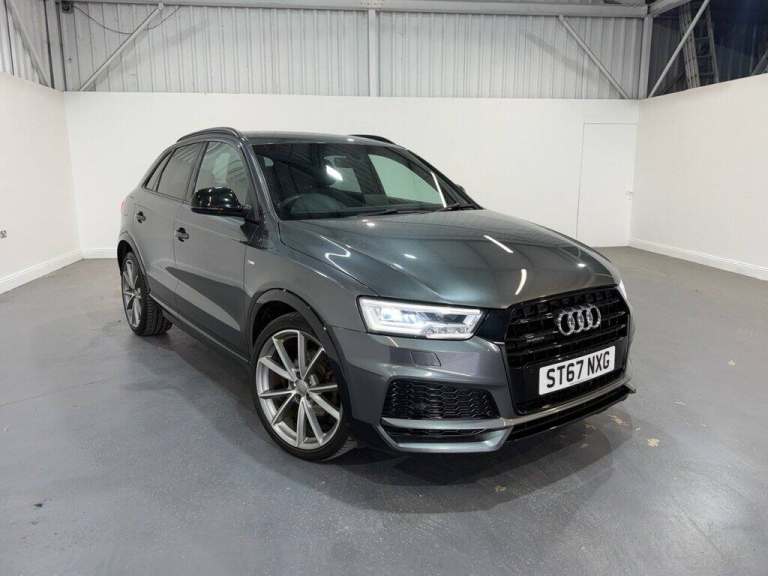 2017 Audi Q3 2.0 TDI Black Edition SUV 5dr Diesel S Tronic quattro Euro 6 (s/s) (184 ps) ESTATE D...