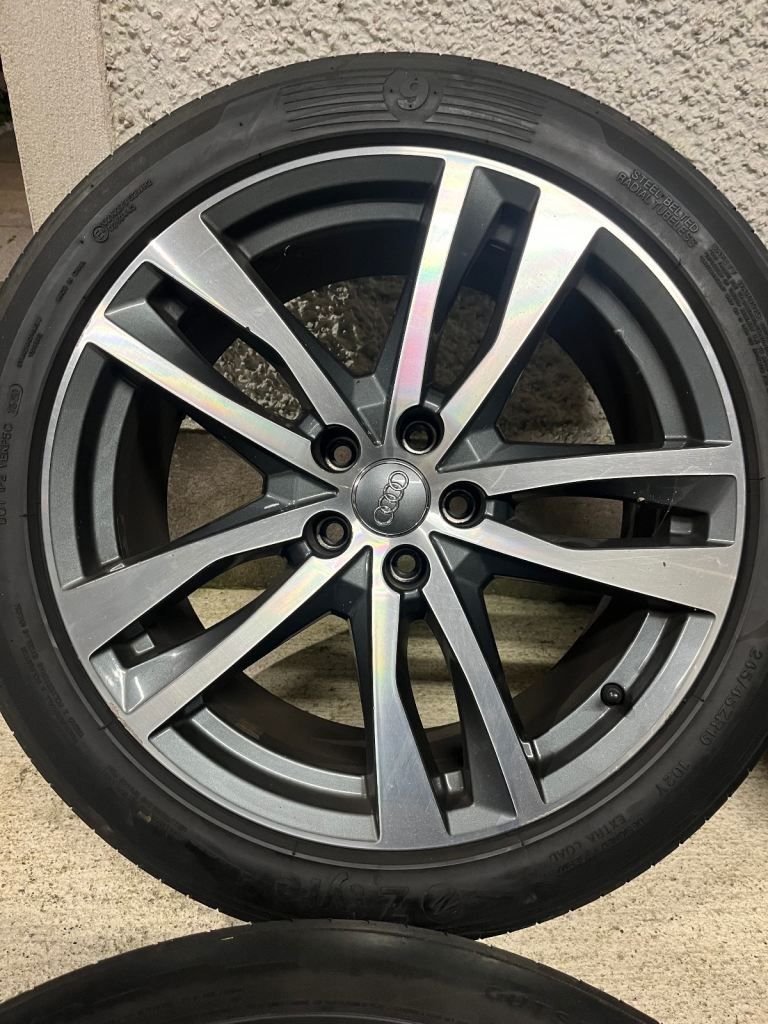 Genuine Audi A6 alloys 19”