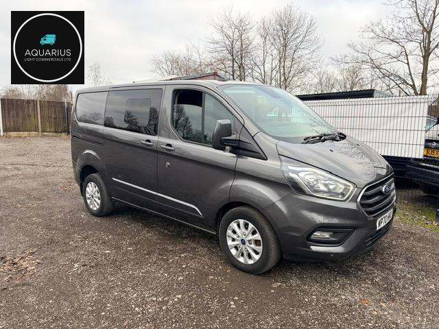 2020 Ford Transit Custom 2.0 EcoBlue 170ps Low Roof D/Cab Limited Van PANEL VAN DIESEL Manual