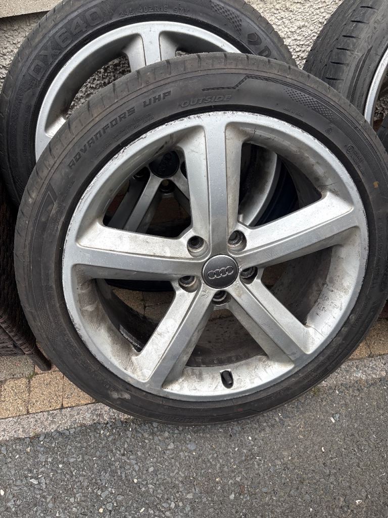 18” 5x112 genuine sline alloys