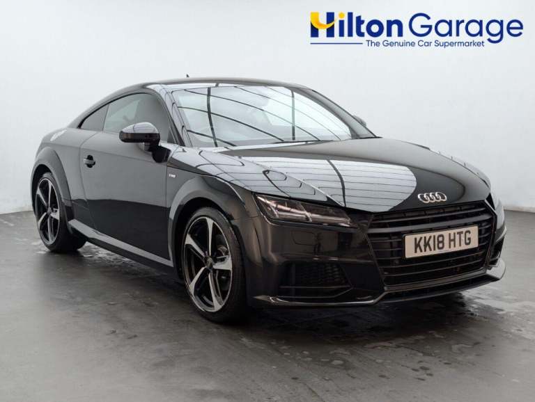 2018 Audi TT 1.8 TFSI Black Edition Coupe 3dr Petrol S Tronic Euro 6 (s/s) (180 ps) REAR COUPE Pe...