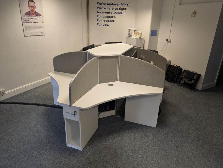 Large 6 Person Desk POD