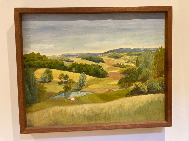 Landscape. Oil on canvas
