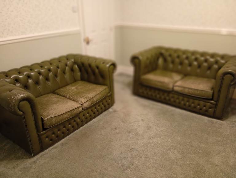 Leather Chesterfields