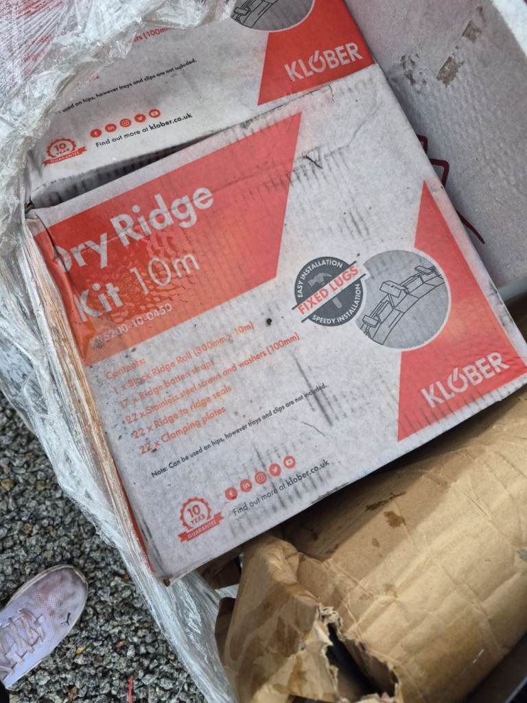 Klober dry ridge system 