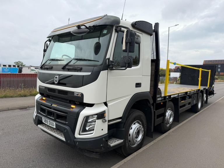 2018 Volvo FMX 8x2 Bevertail plant lorry low klm 