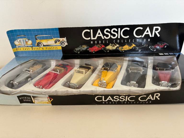 6 Classic Car Model Collection