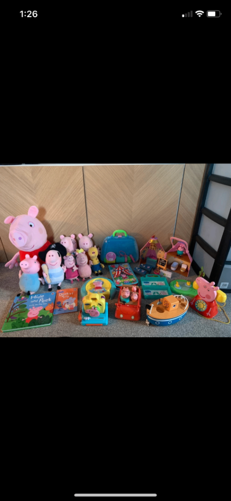 Peppa pig toy bundle 