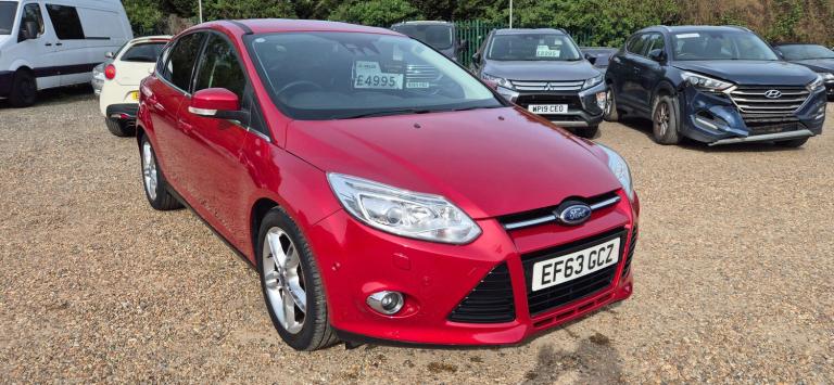 2013 Ford Focus 1.6 182 EcoBoost Titanium X 5dr HATCHBACK PETROL Manual