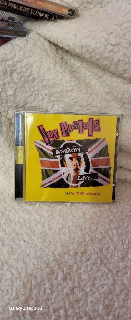 Sex Pistols Anarchy Live CD
