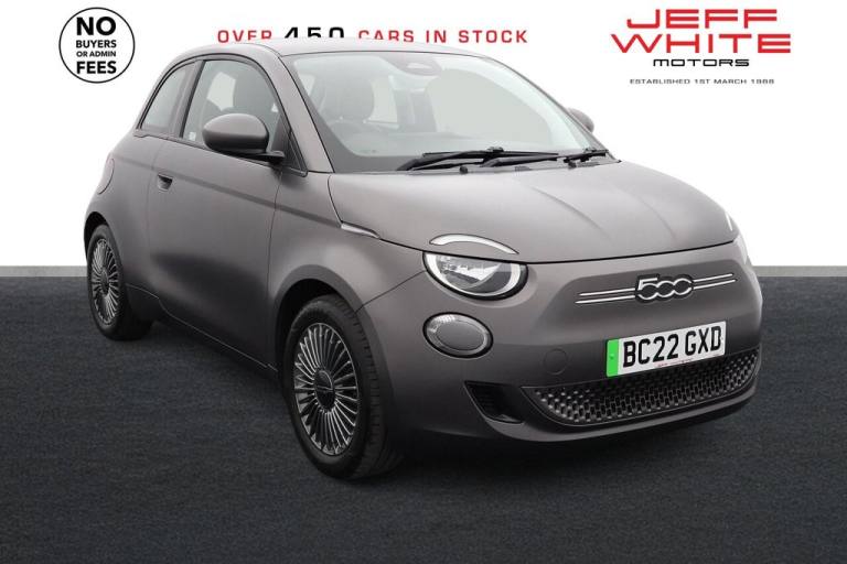 2022 Fiat 500e 42kWh Icon Hatchback 3dr (SAT NAV, ALLOYS, CRUISE, BLUETOOTH) Hatchback ELECTRIC A...