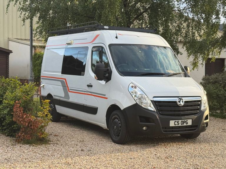 Vauxhall Movano Campervan, 69 Plate | 47k Miles, 300Ah Lithium, Webasto, Pioneer