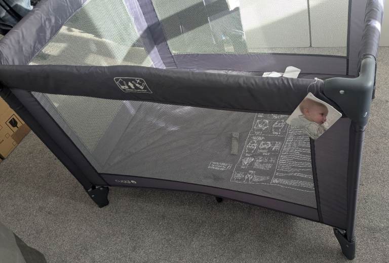 Travel Cot with Mattress